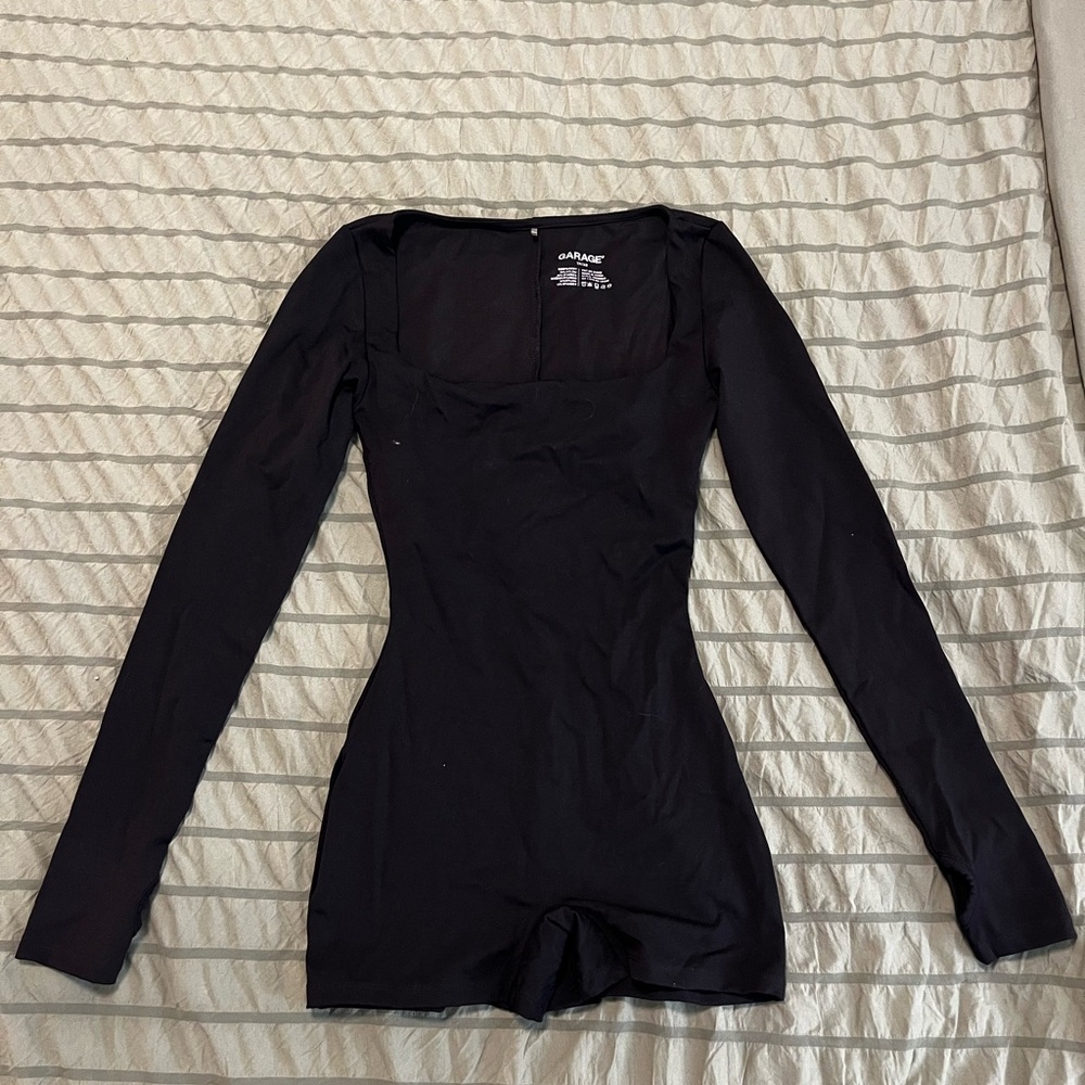 Garage Square Neck Romper